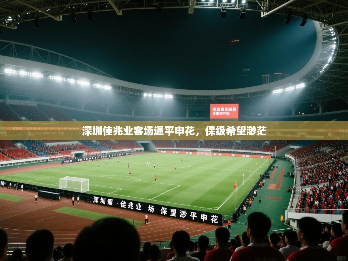 深圳佳兆业客场逼平申花,保级希望渺茫 第2张